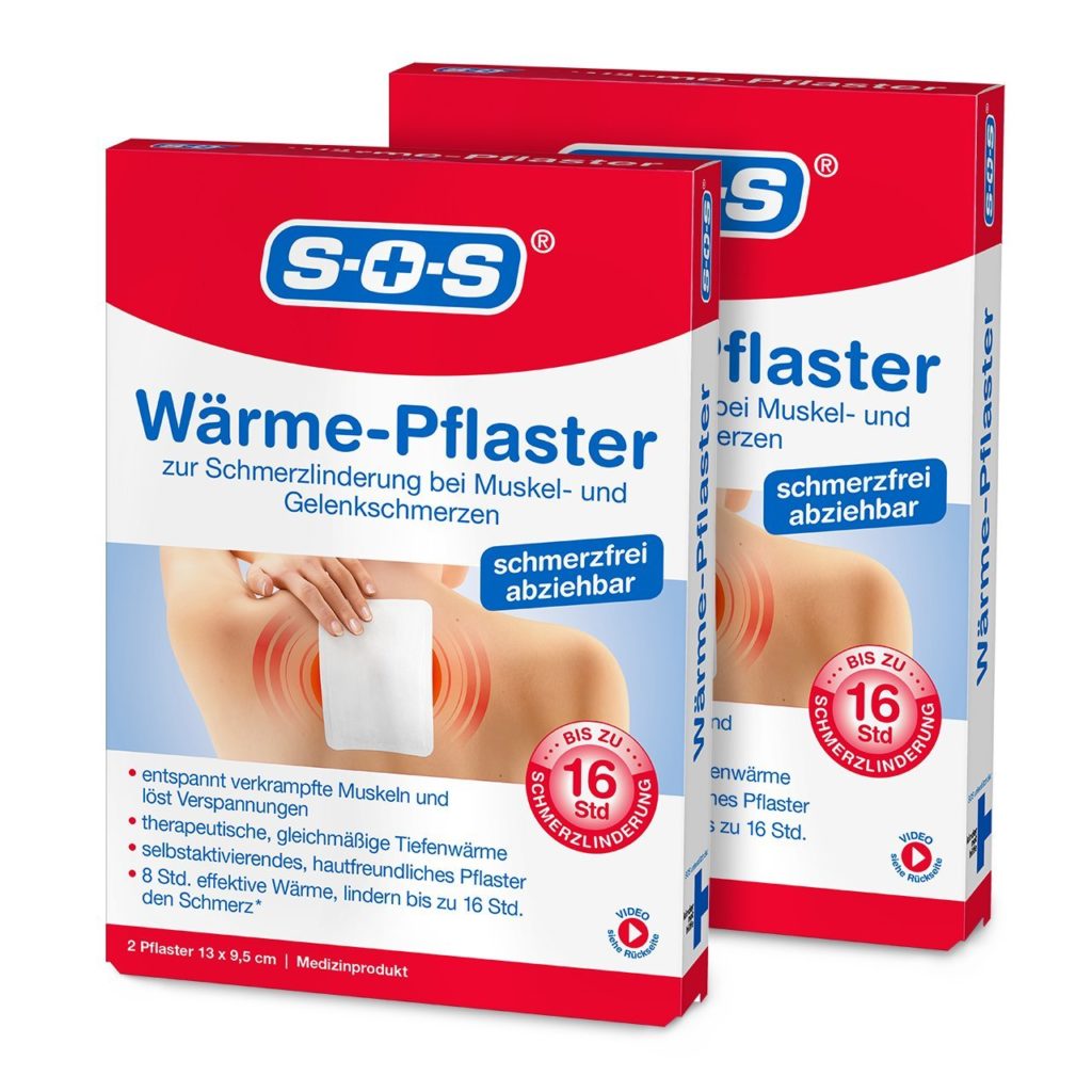 Wärmepflaster Vergleich und Ratgeber